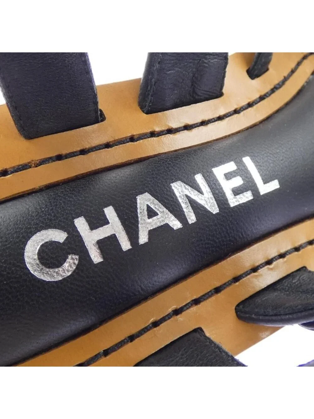 Chanel Sandals Black